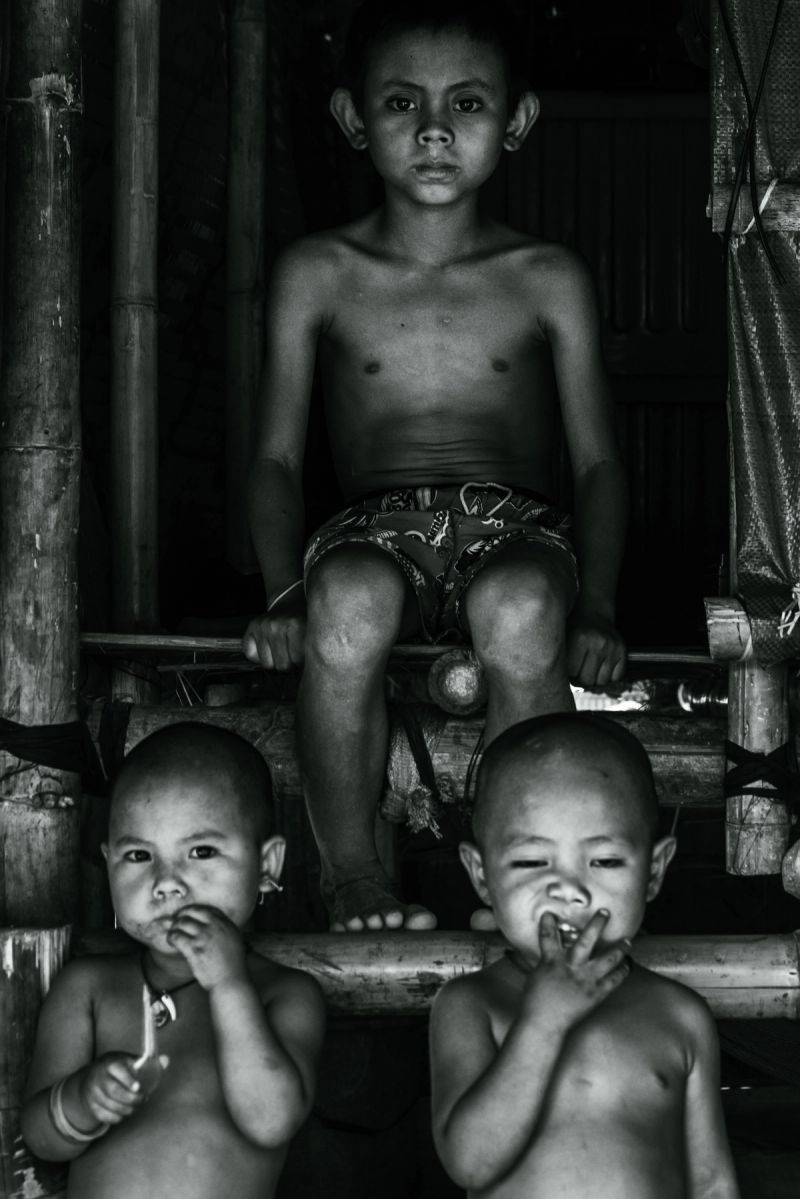Children of the Myanmar / Thai Border, 2022. © Aung Naing Soe