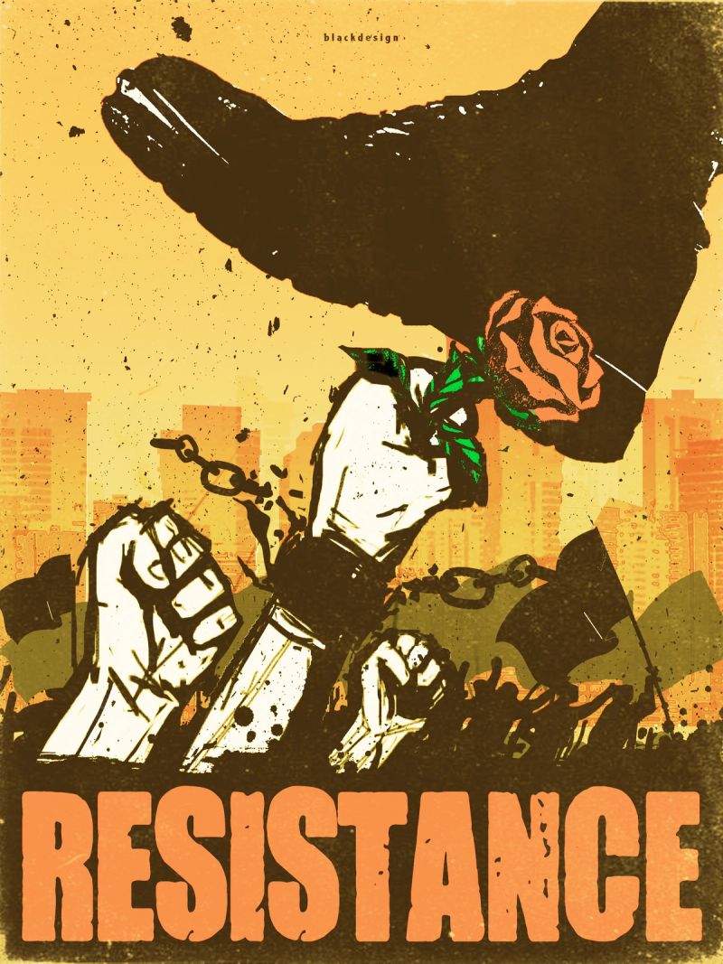 Resistance, 1800 x2400 px, 2024 © AXM, Myanmar 