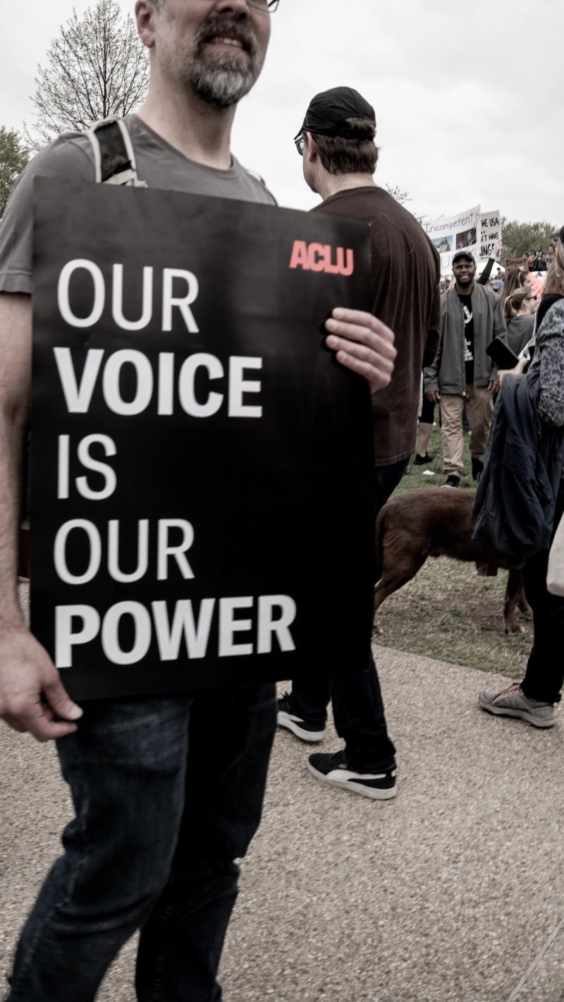 No Kings March, Washington D.C., 2025. © THROAT