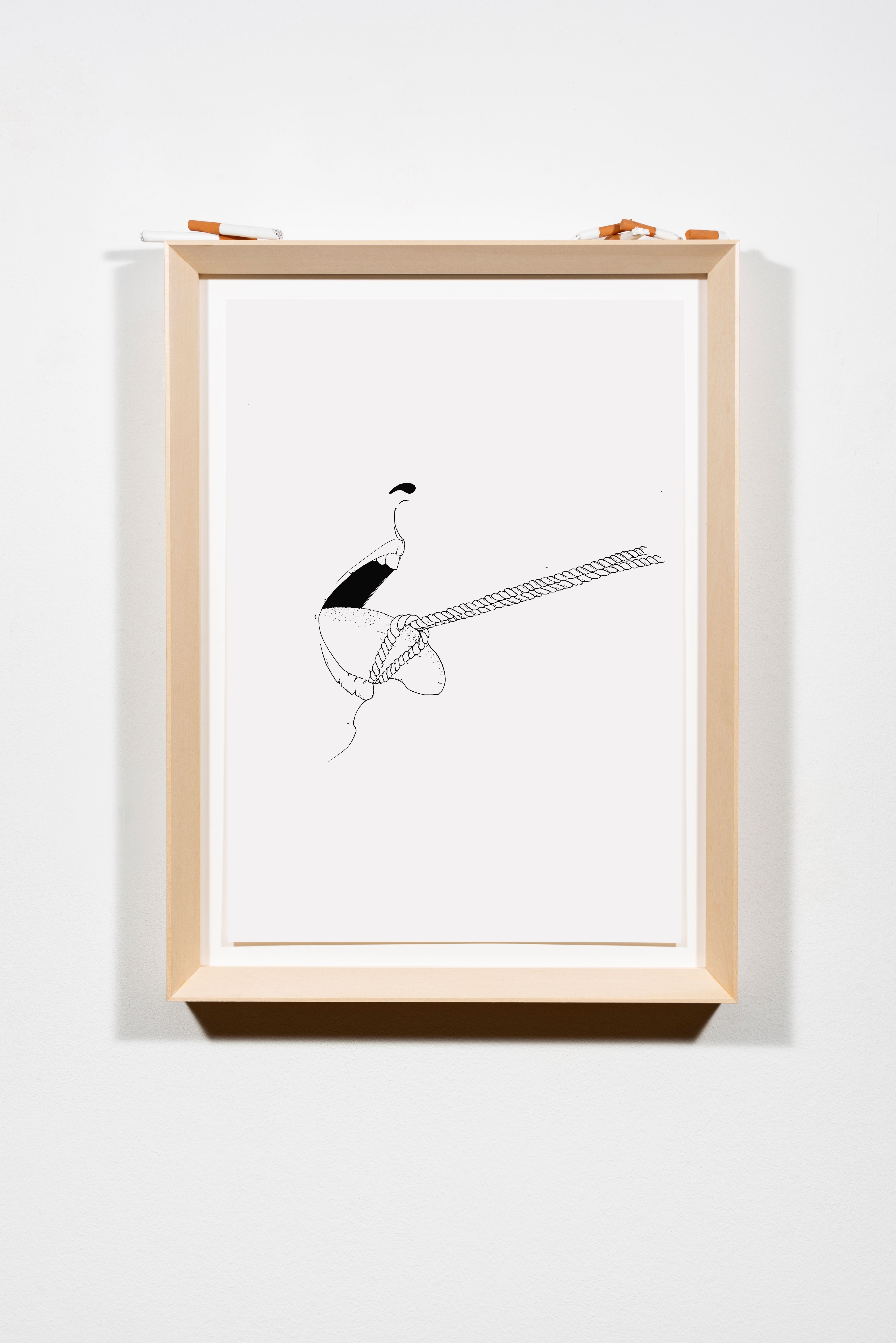 Untitled (What about your limits) by Nicole Colombo