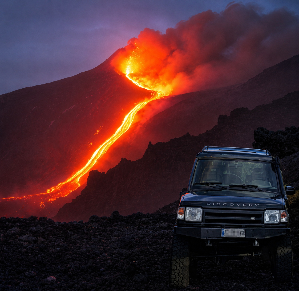 Mount Etna, up close