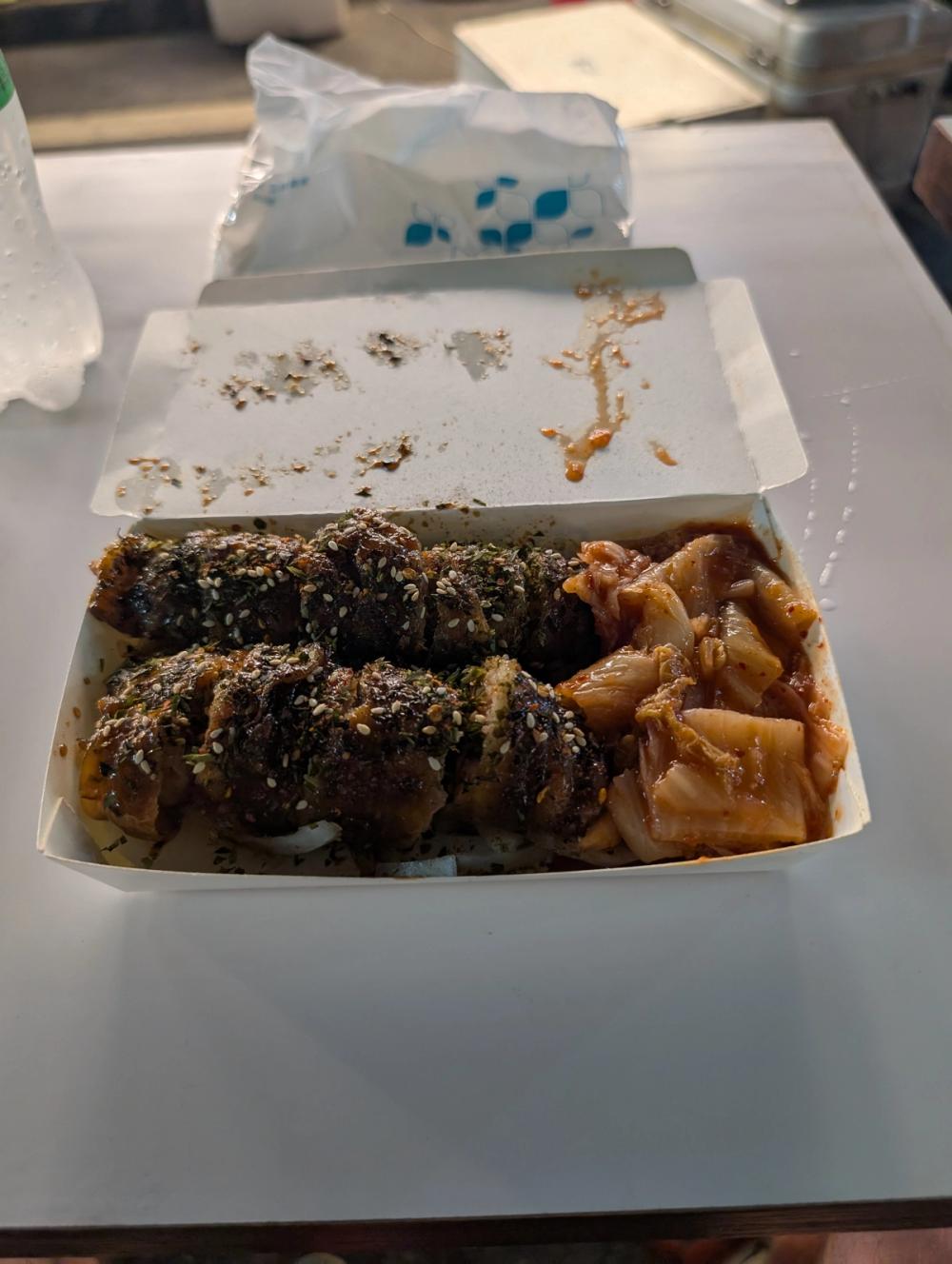 Pork Belly Kimchi Roll