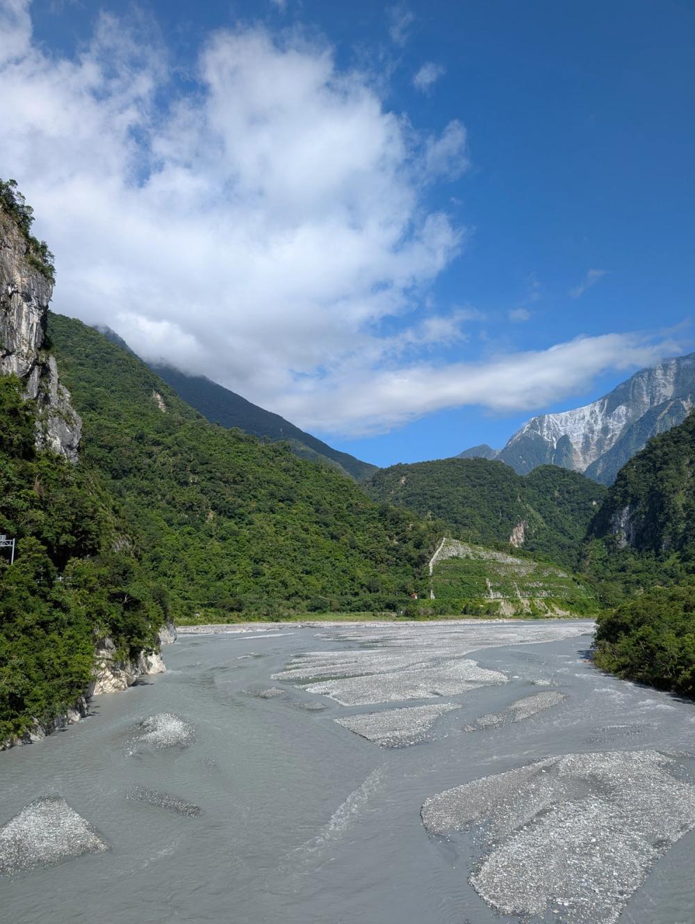 Taroko Schlucht vom Eingang aus