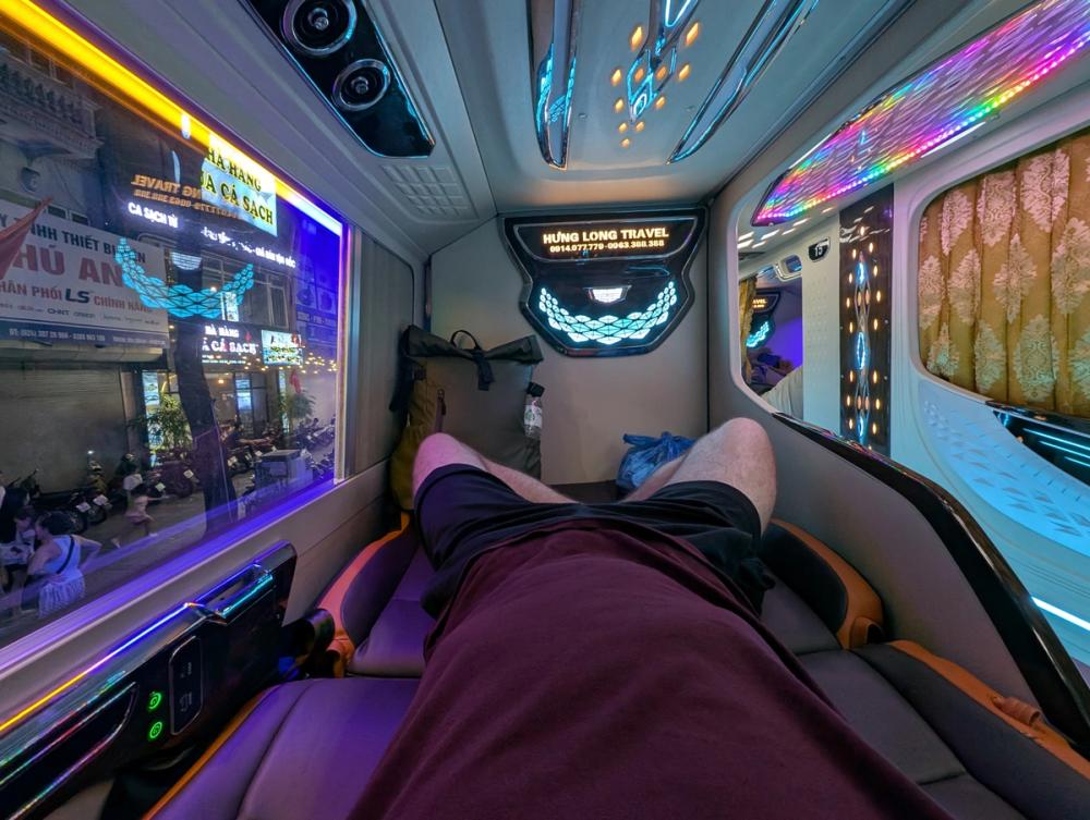Nachtbus Koje