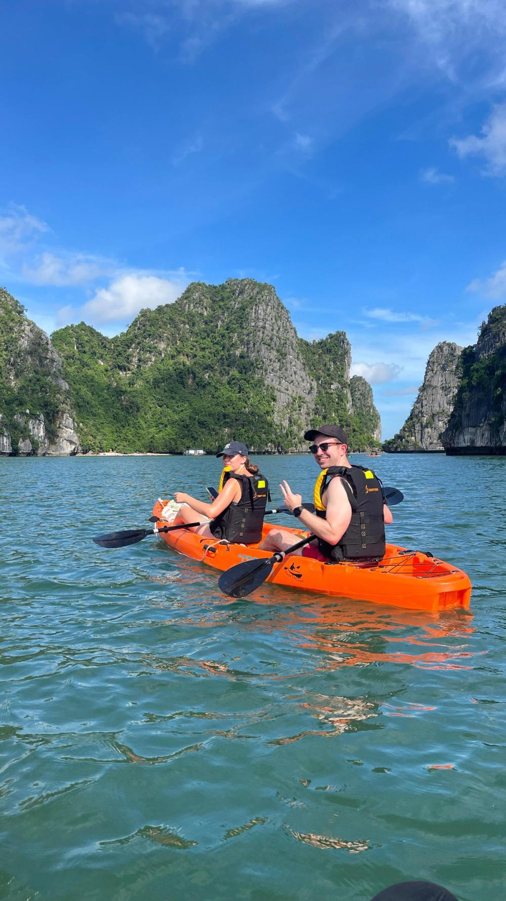Kayaktour in der Lan Ha Bay