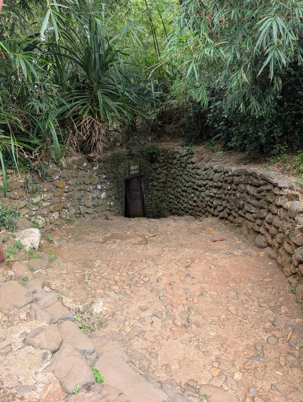 Eingang in die Tunnel