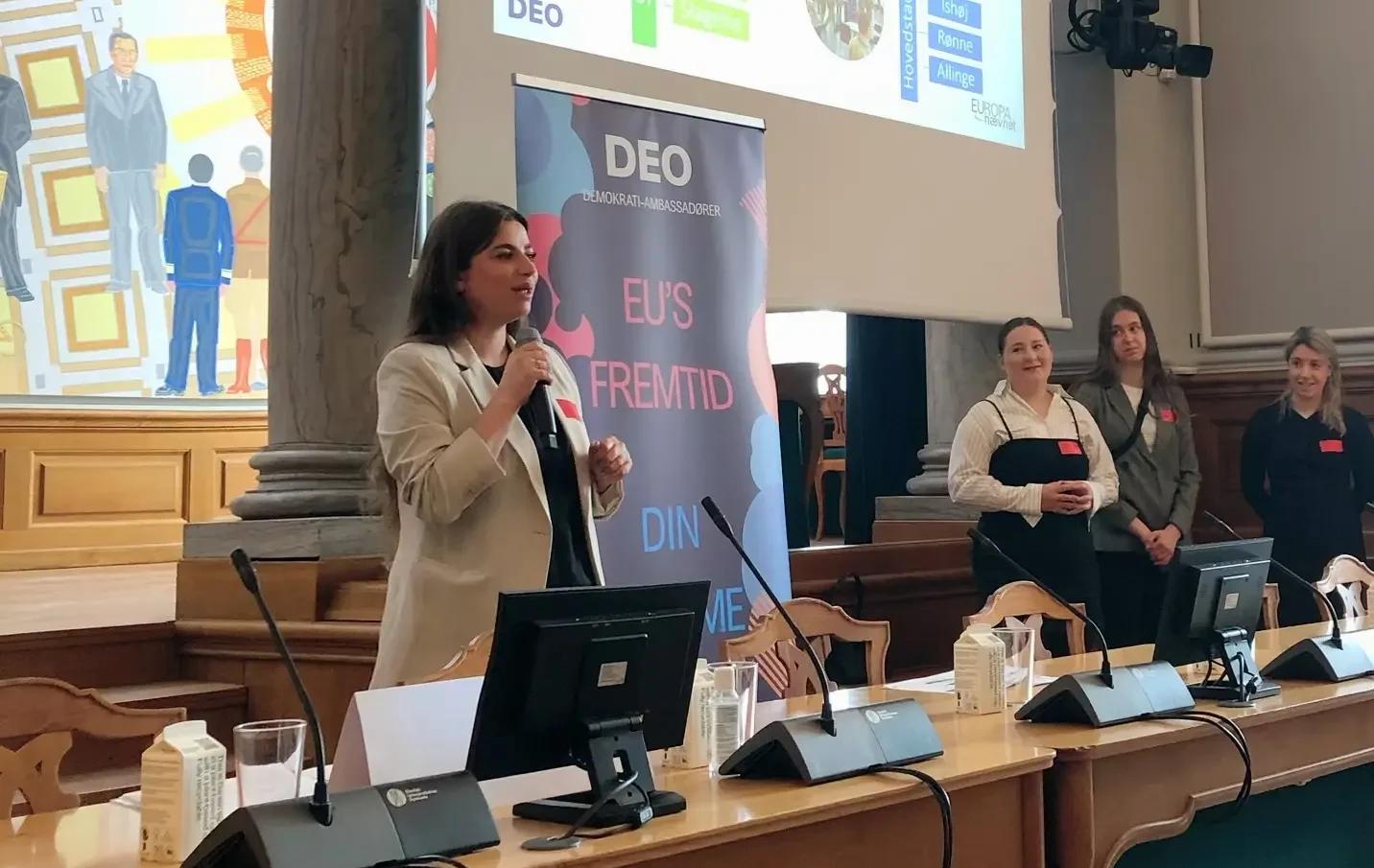 Deo ung EU debat for unge