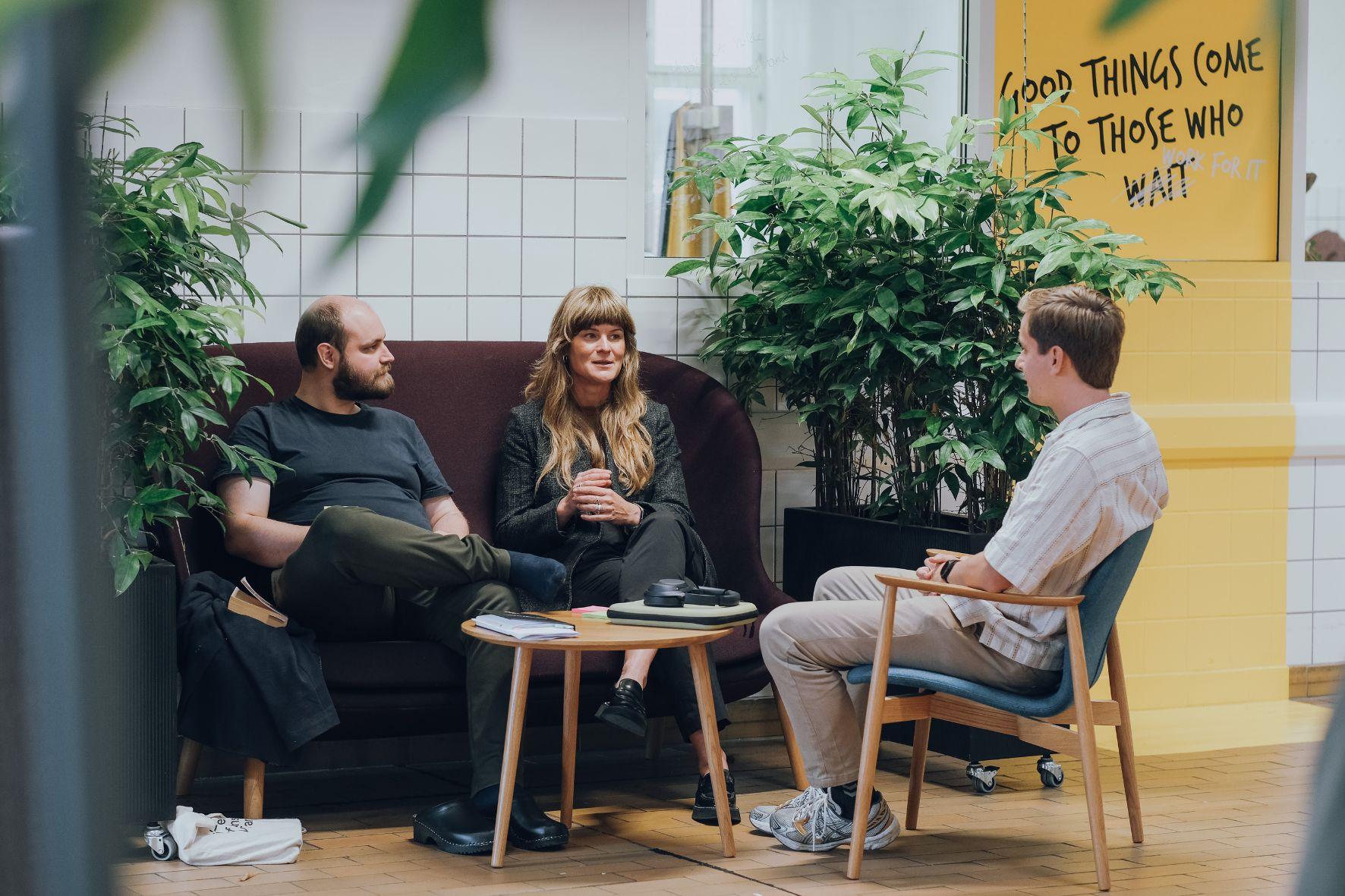 Unge i The Kitchen på Aarhus Universitet. Foto: Tania Nørgaard