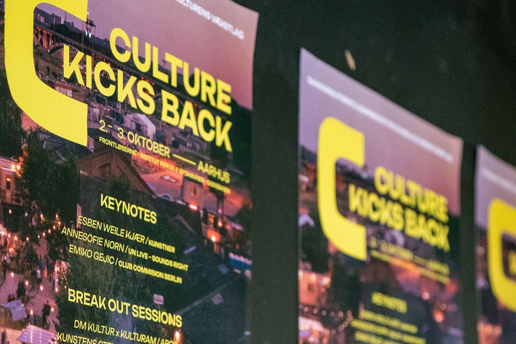 Culture Kicks back plakater