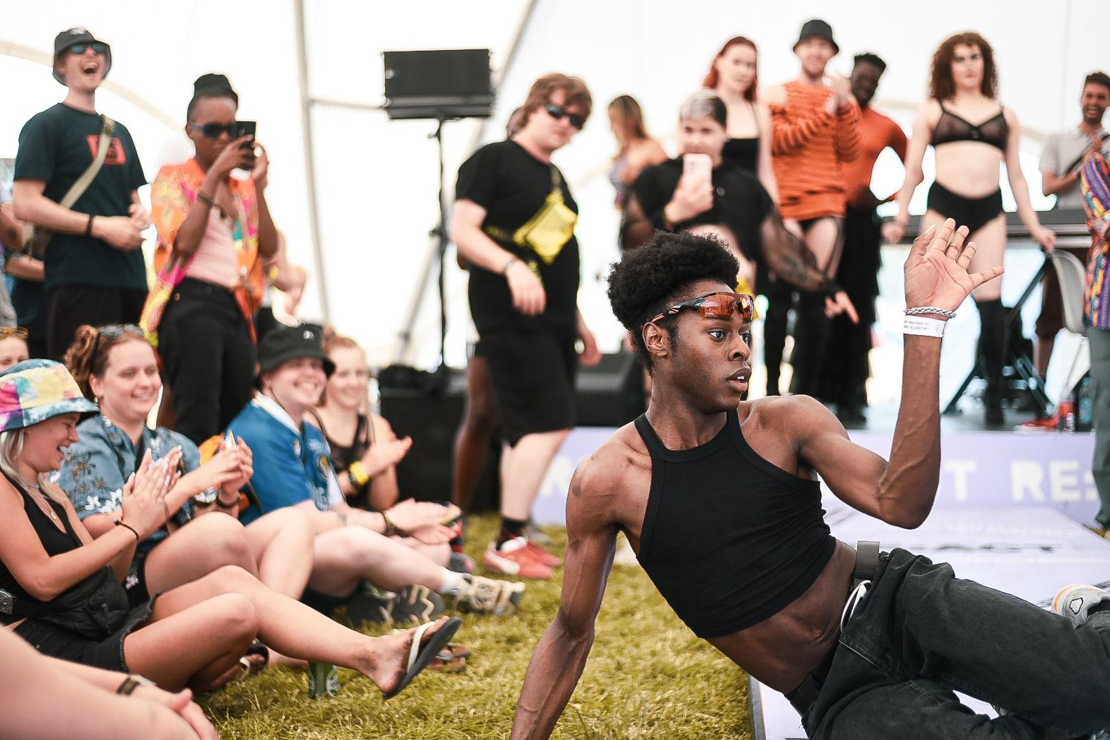 REACT Human Rights på Roskilde Festival Foto: Hjalte Gregersen