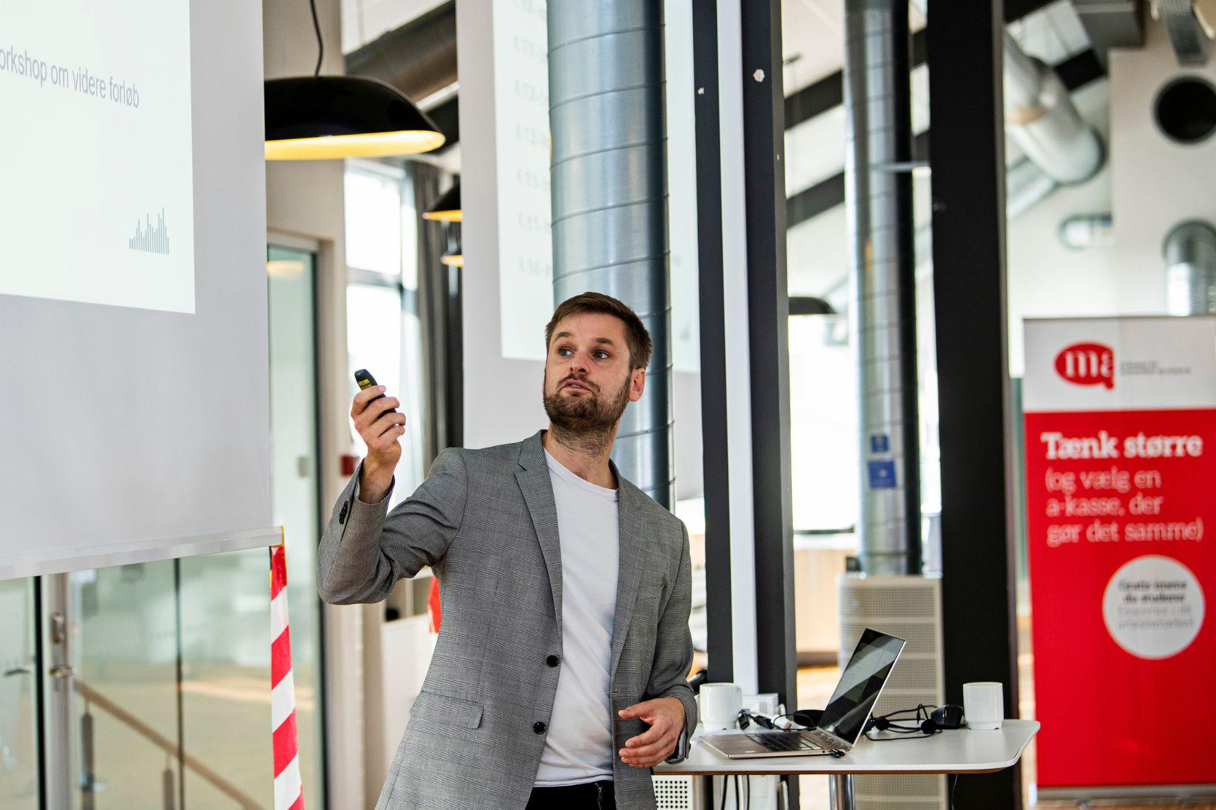 Andreas er direktør i Demokratisk Erhverv