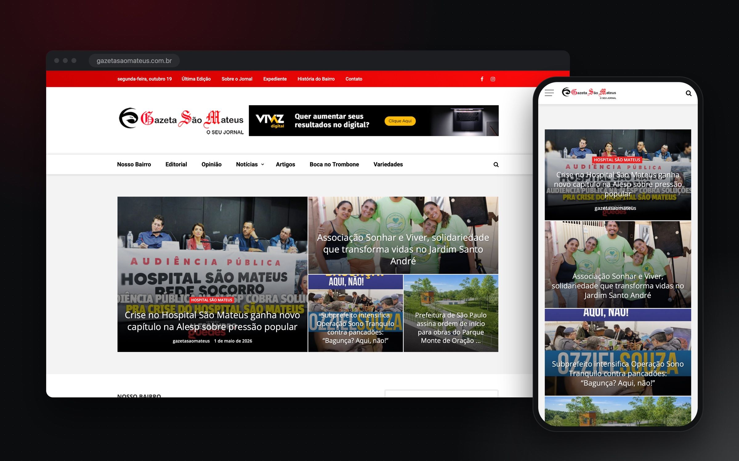 Projeto Gazeta São Mateus