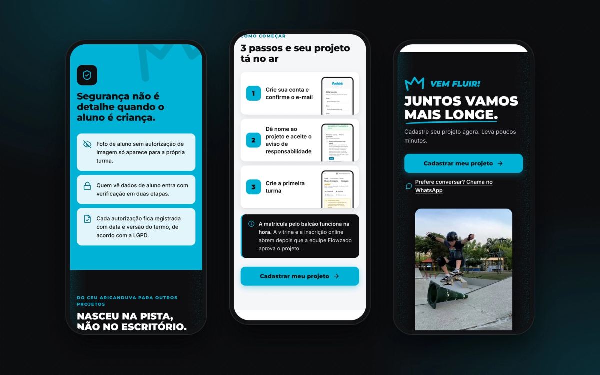 No celular: segurança, três passos e chamada final