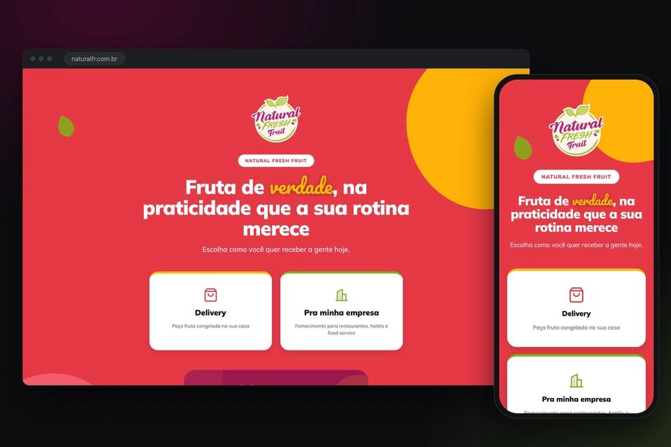 Projeto Natural Fresh Fruit