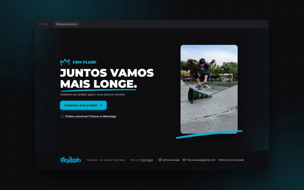 Chamada final: juntos vamos mais longe