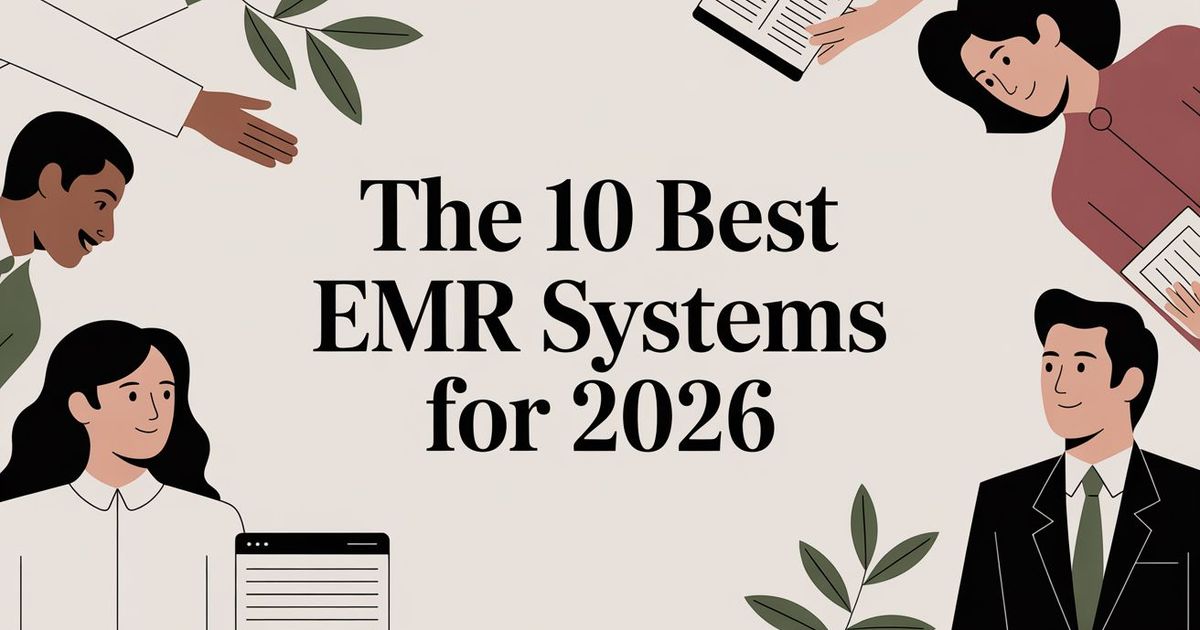 The 10 Best EMR Systems for 2026 | Patient Talker Blog