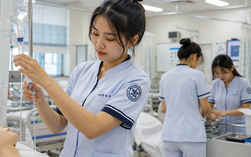 Du học Hàn Quốc ngành điều dưỡng 2026: Sự thật ít trung tâm nào nói với bạn