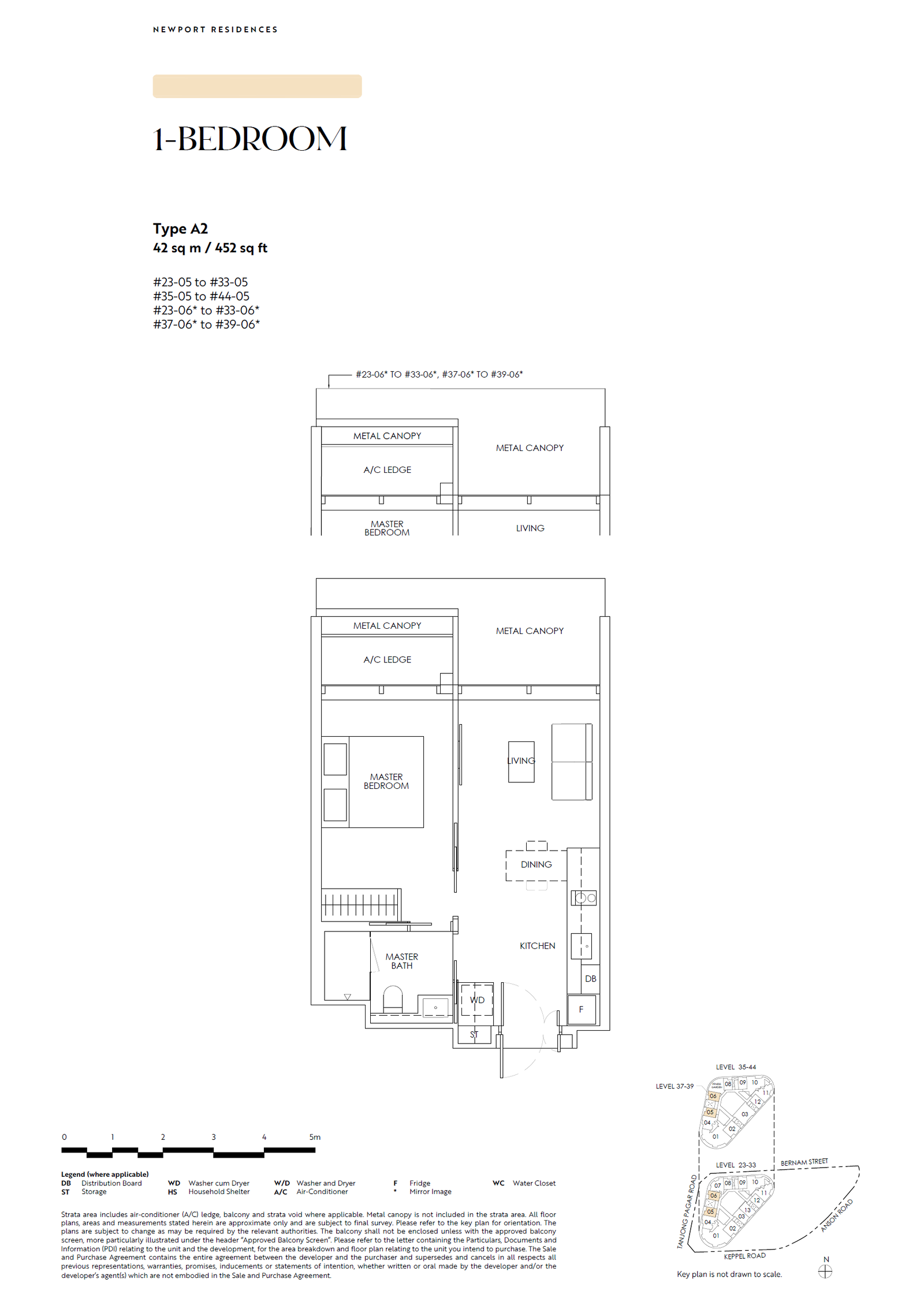 1 Bedroom — A2