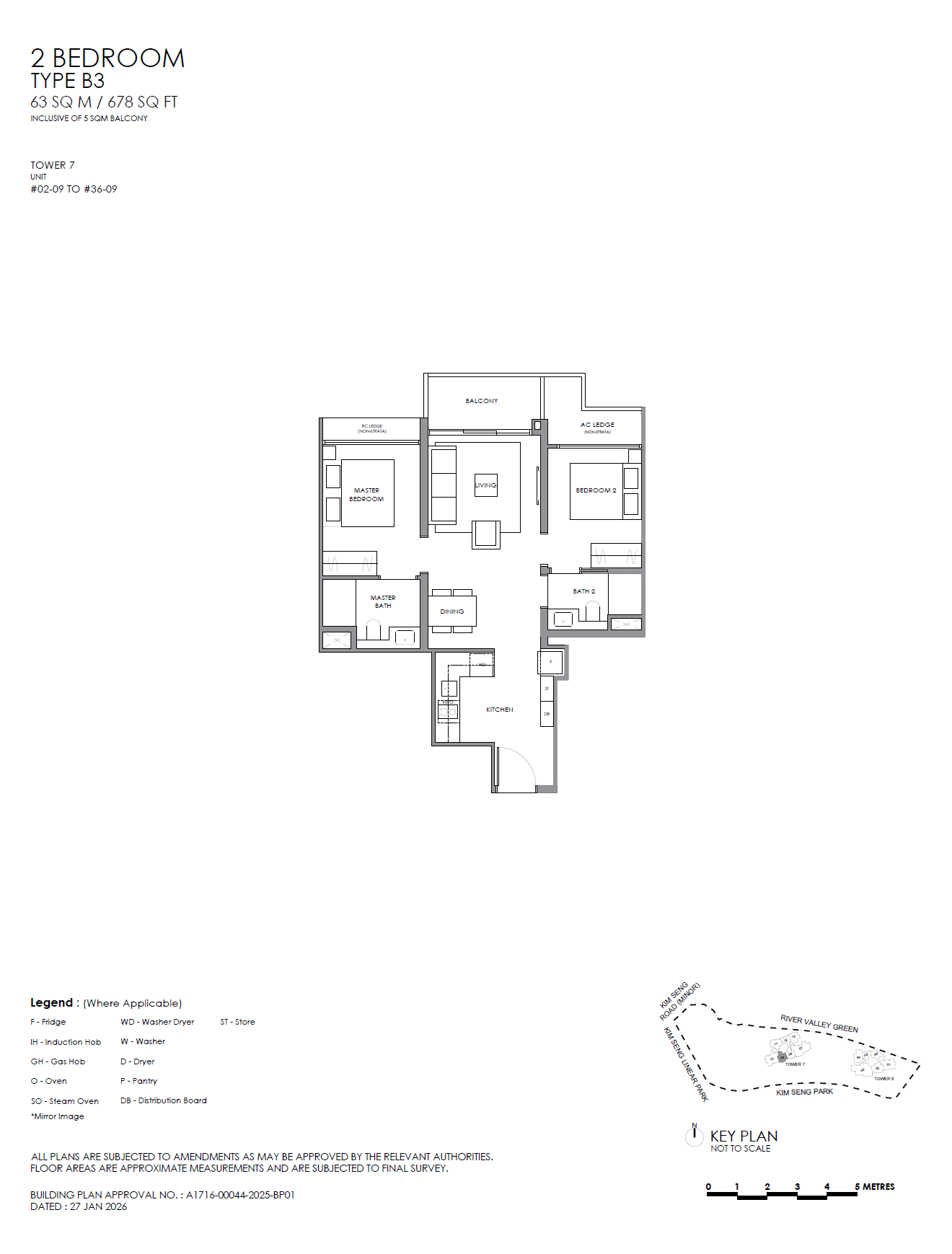 2 Bedroom — B3