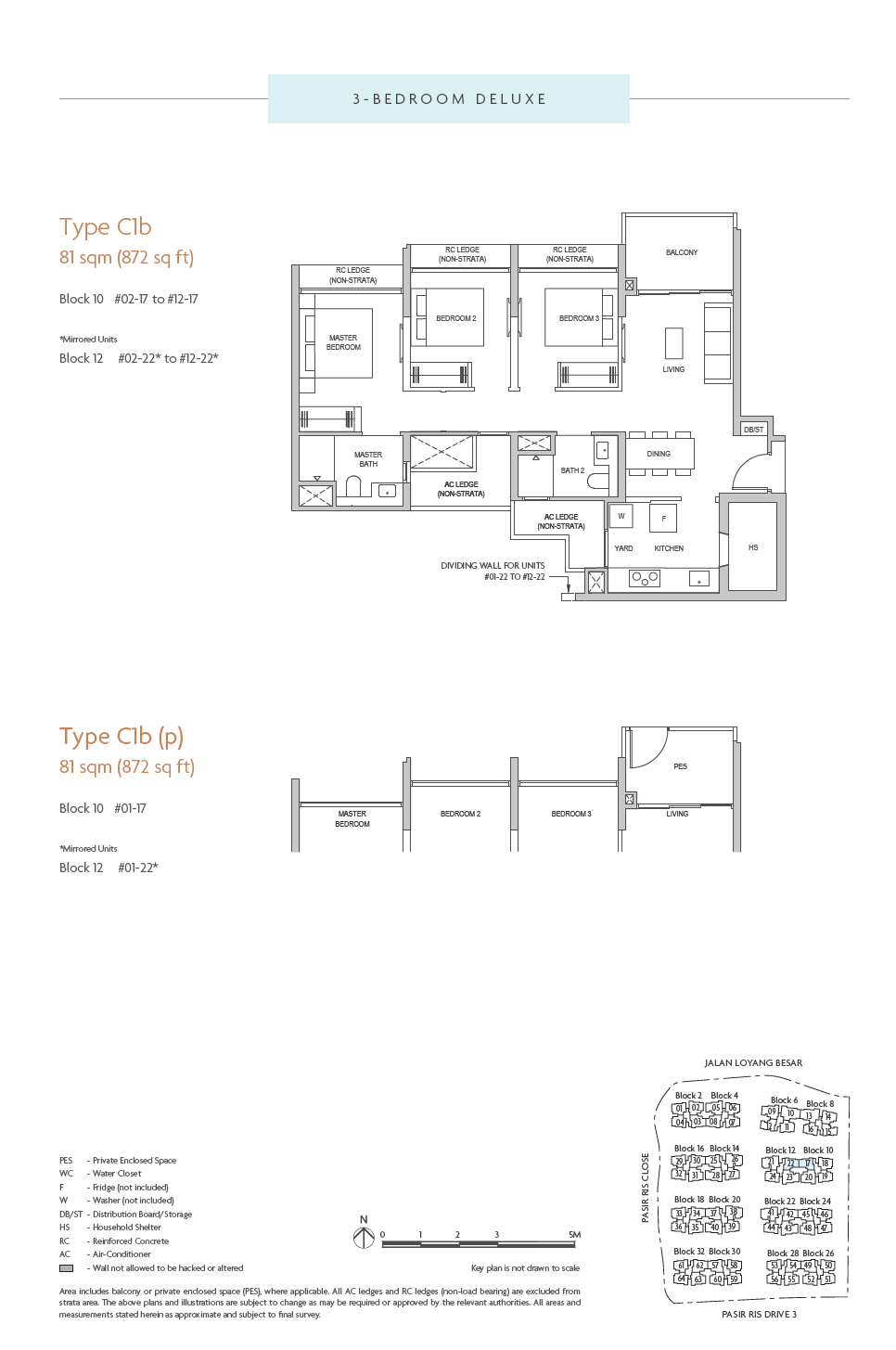 3 Bedroom Deluxe — C1b
