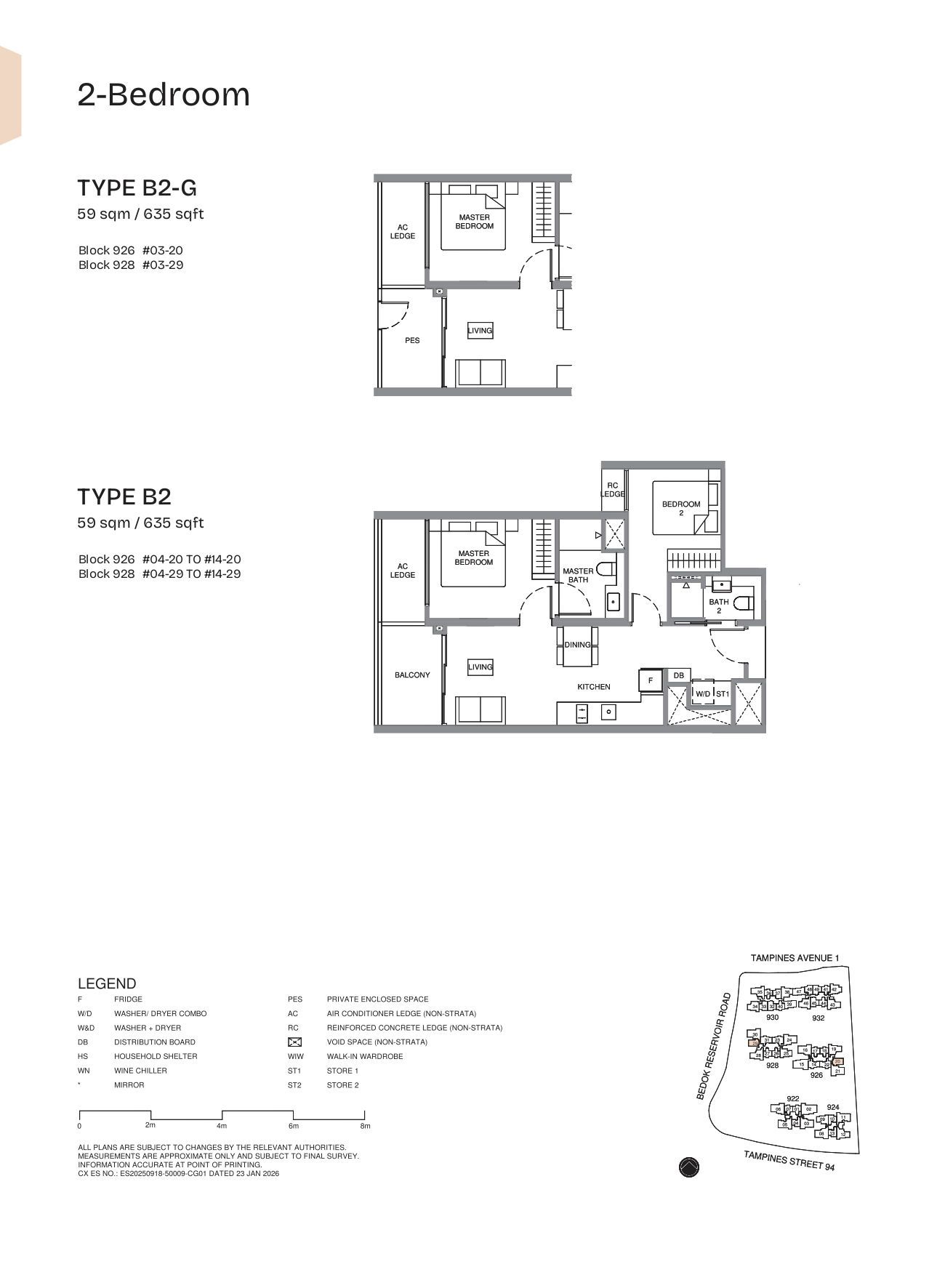 2 Bedroom — B2