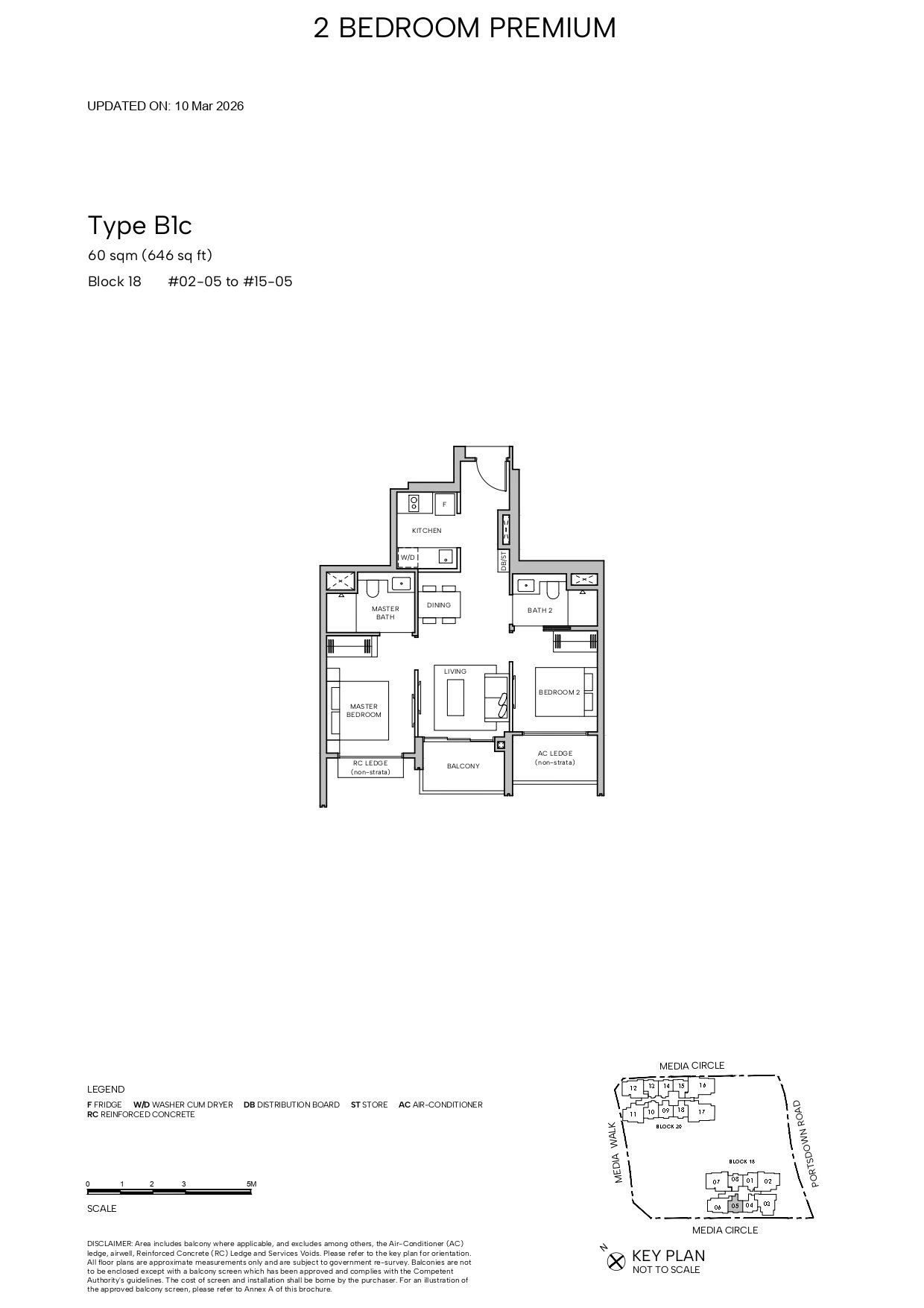 2 BEDROOM PREMIUM — B1c