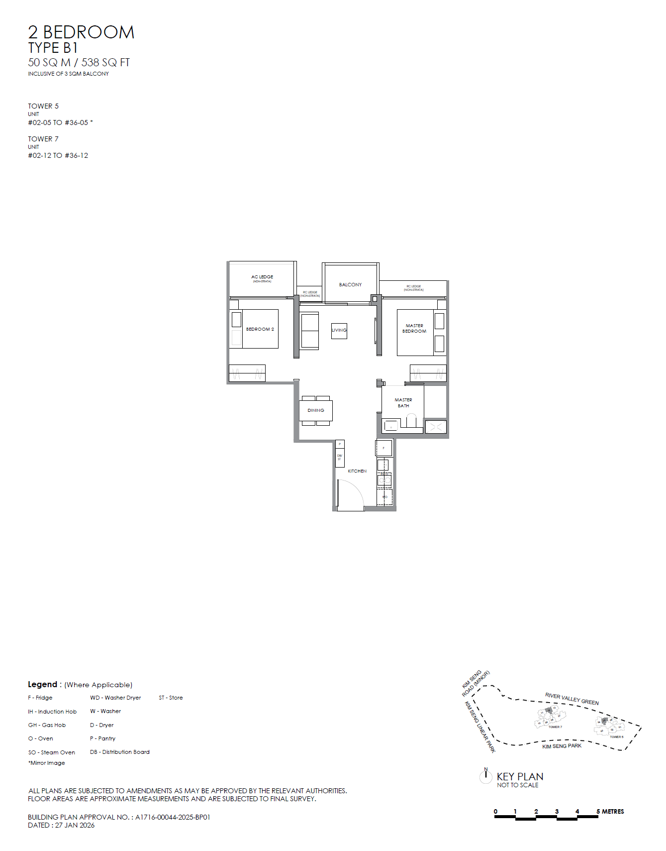 2 Bedroom — B1