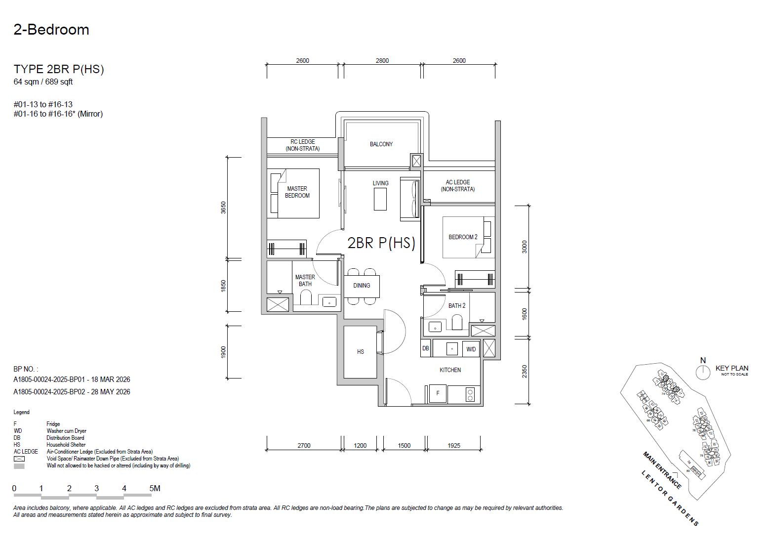 2 BEDROOM PREMIUM (HS) — 2BR P(HS)