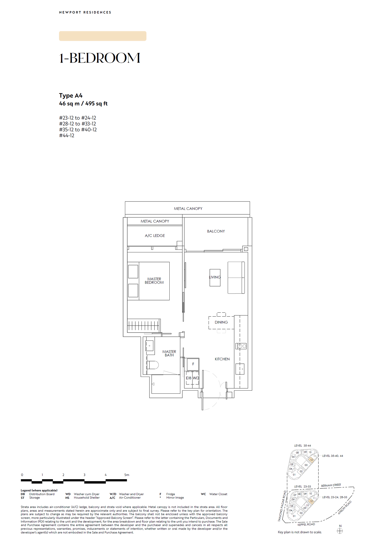 1 Bedroom — A4