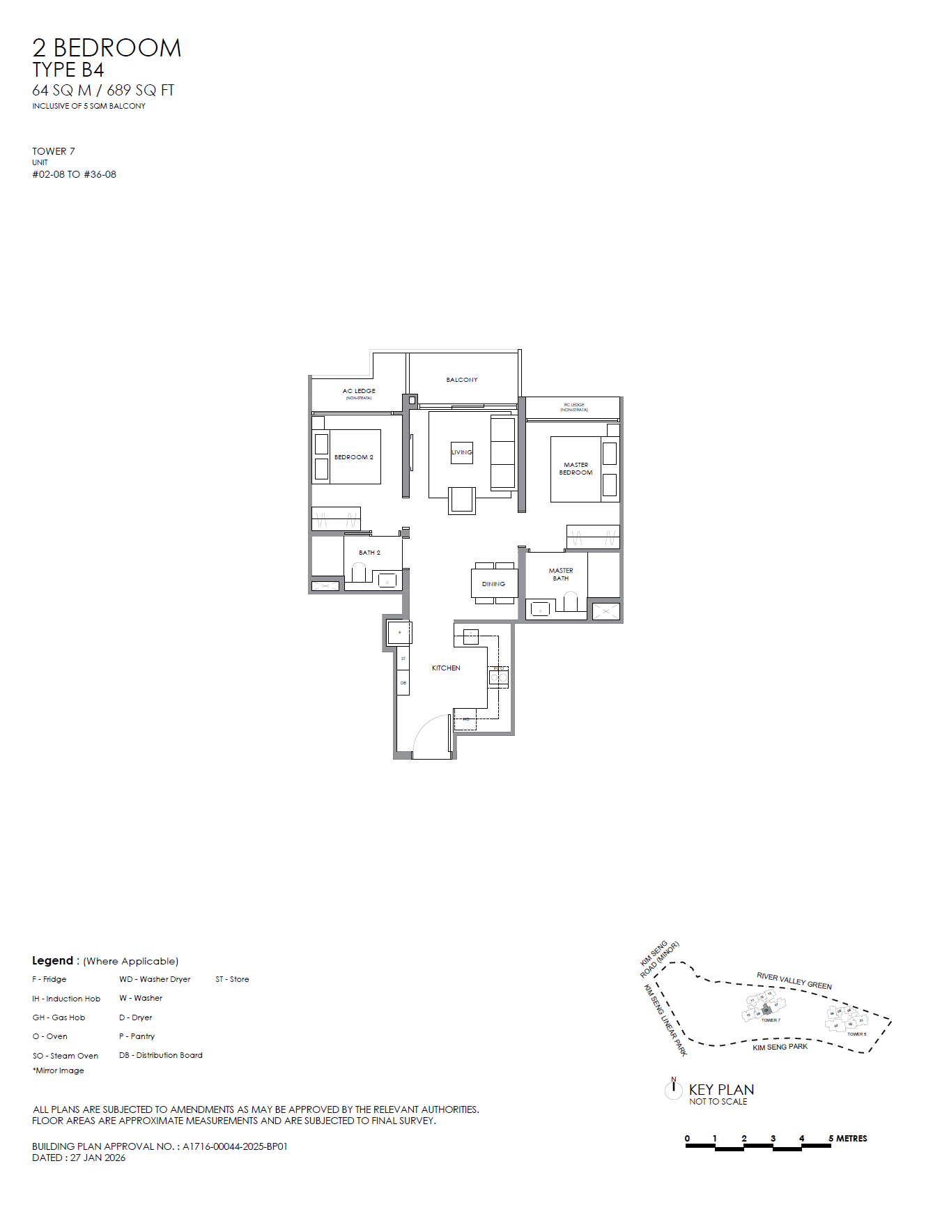2 Bedroom — B4