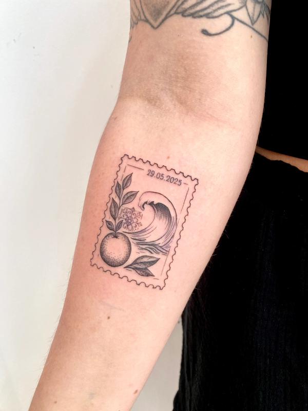 Portugal minimal tattoo