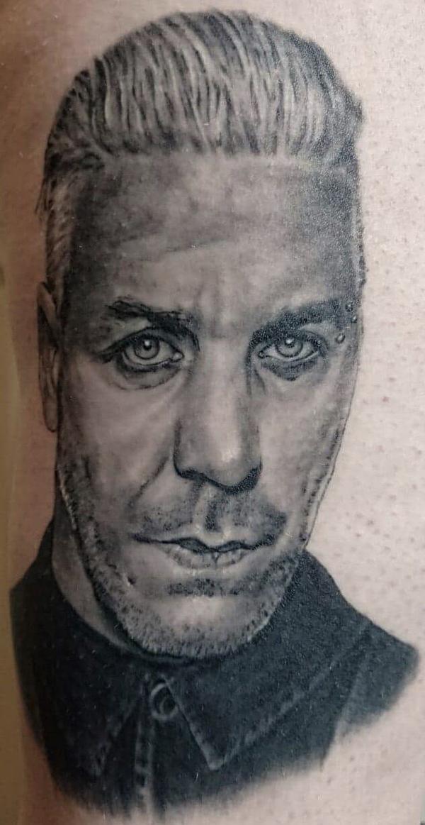 Portrait healed (a year after we made it)