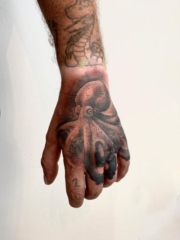 octopus hand