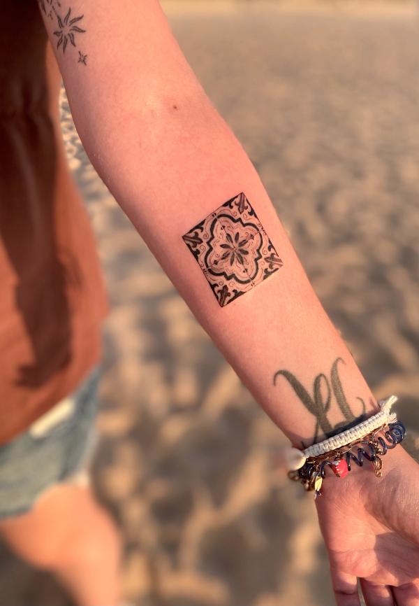 tile tattoo
