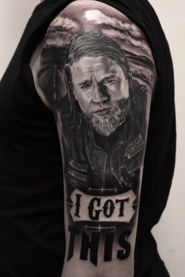 Sons of Anarchy Tattoo by Bare Ania
