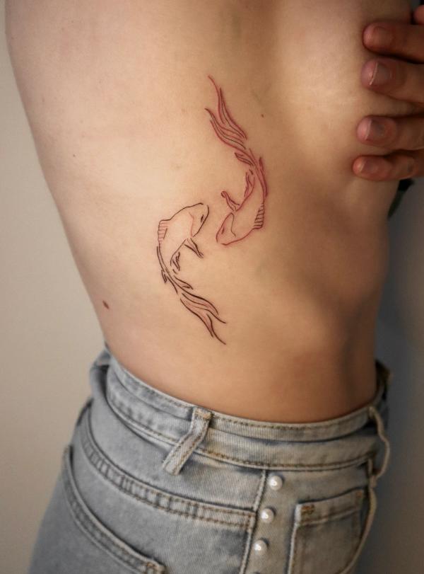 fishes tattoo nazare