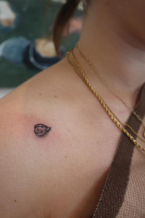 ladybug tattoo