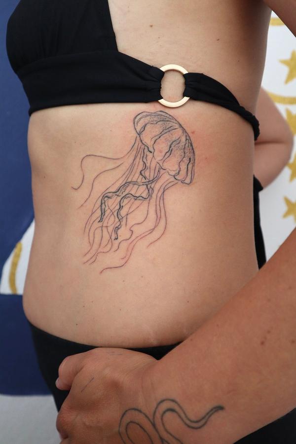 Jellyfish tattoo