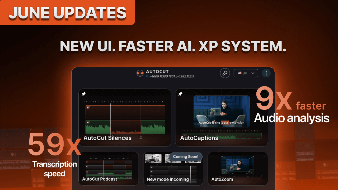 AutoCut June-Updates