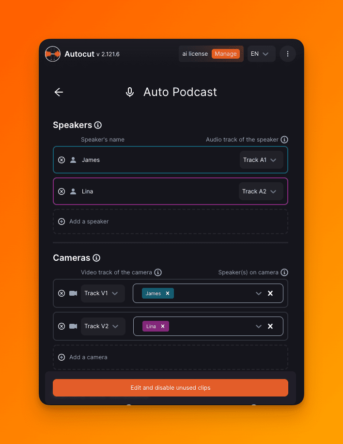 Ui de Podcast
