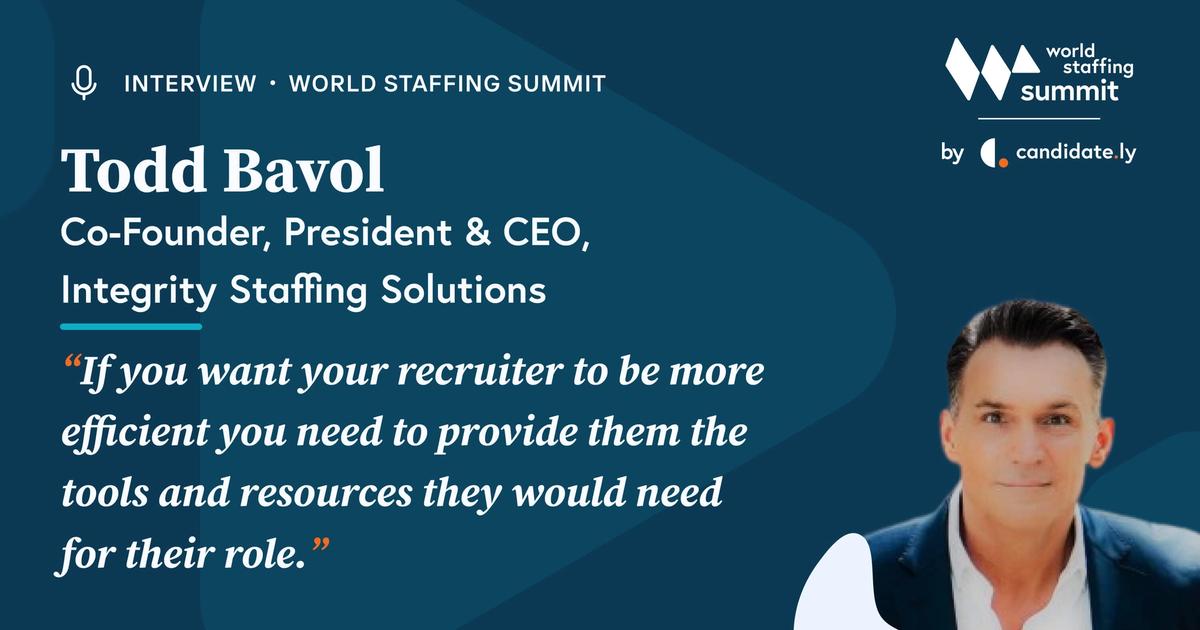 Interview with Todd Bavol | Candidately