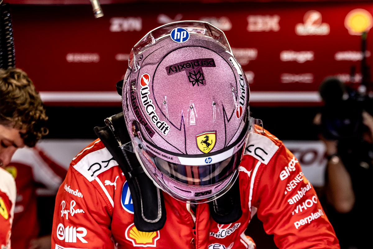 Pink, Bold, Unmissable: The Helmet That Lit Up Monte Carlo