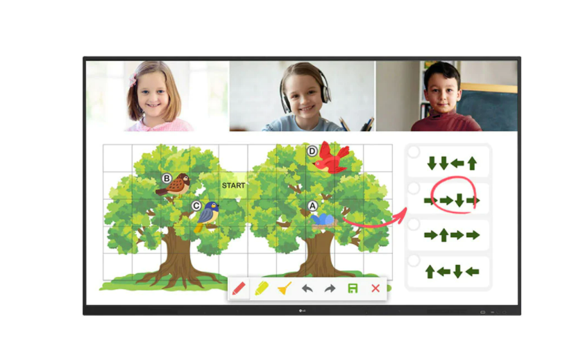 LG - 75”  IPS UHD IR Multi Touch Interactive Whiteboard