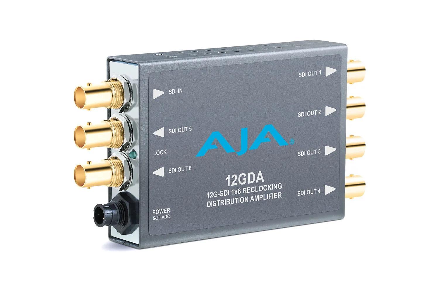 AJA 12G 3G-SDI 1:6 VDA