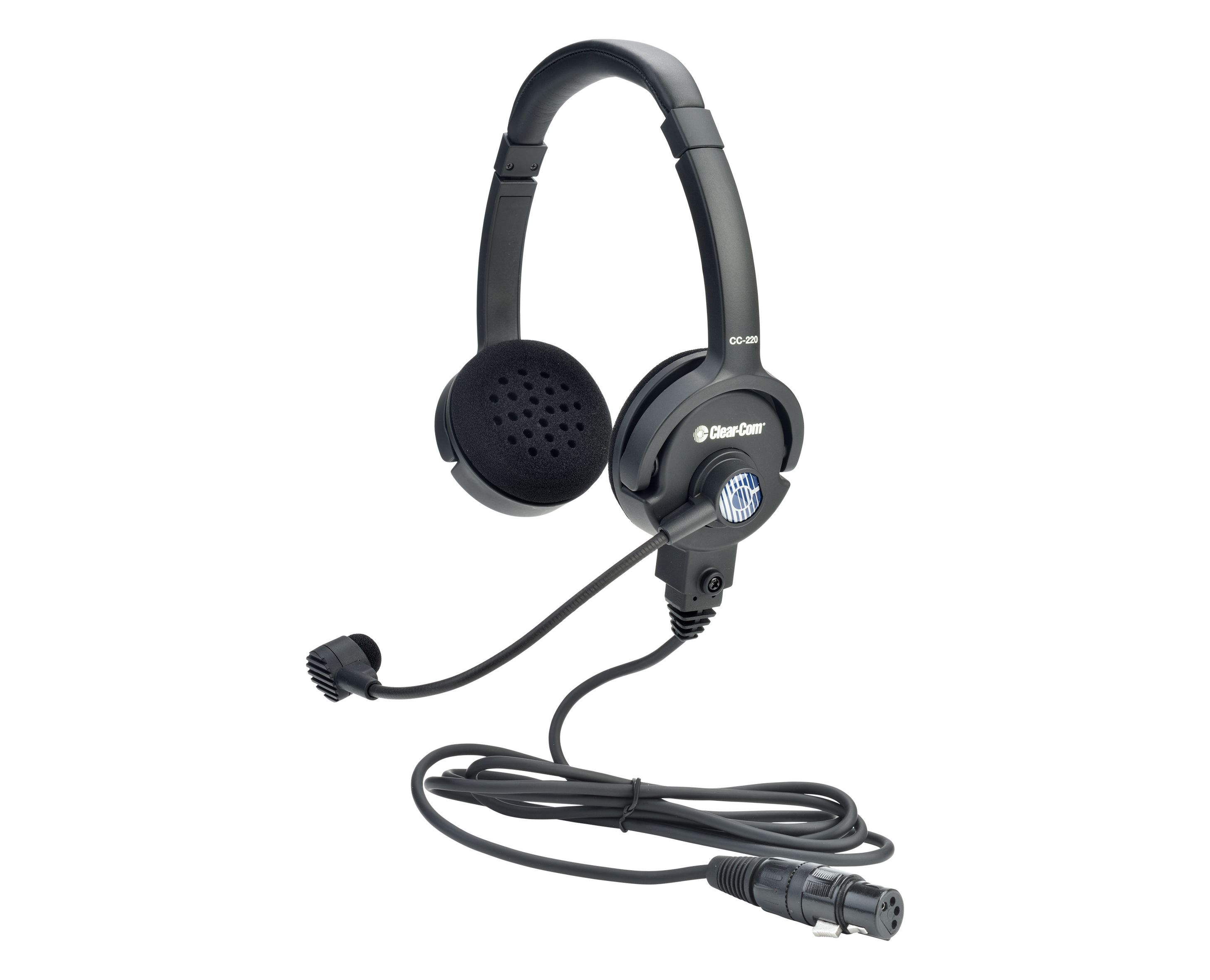 ClearCom - CC-220 - Dual Ear Lightweight Headset (FLXR4)