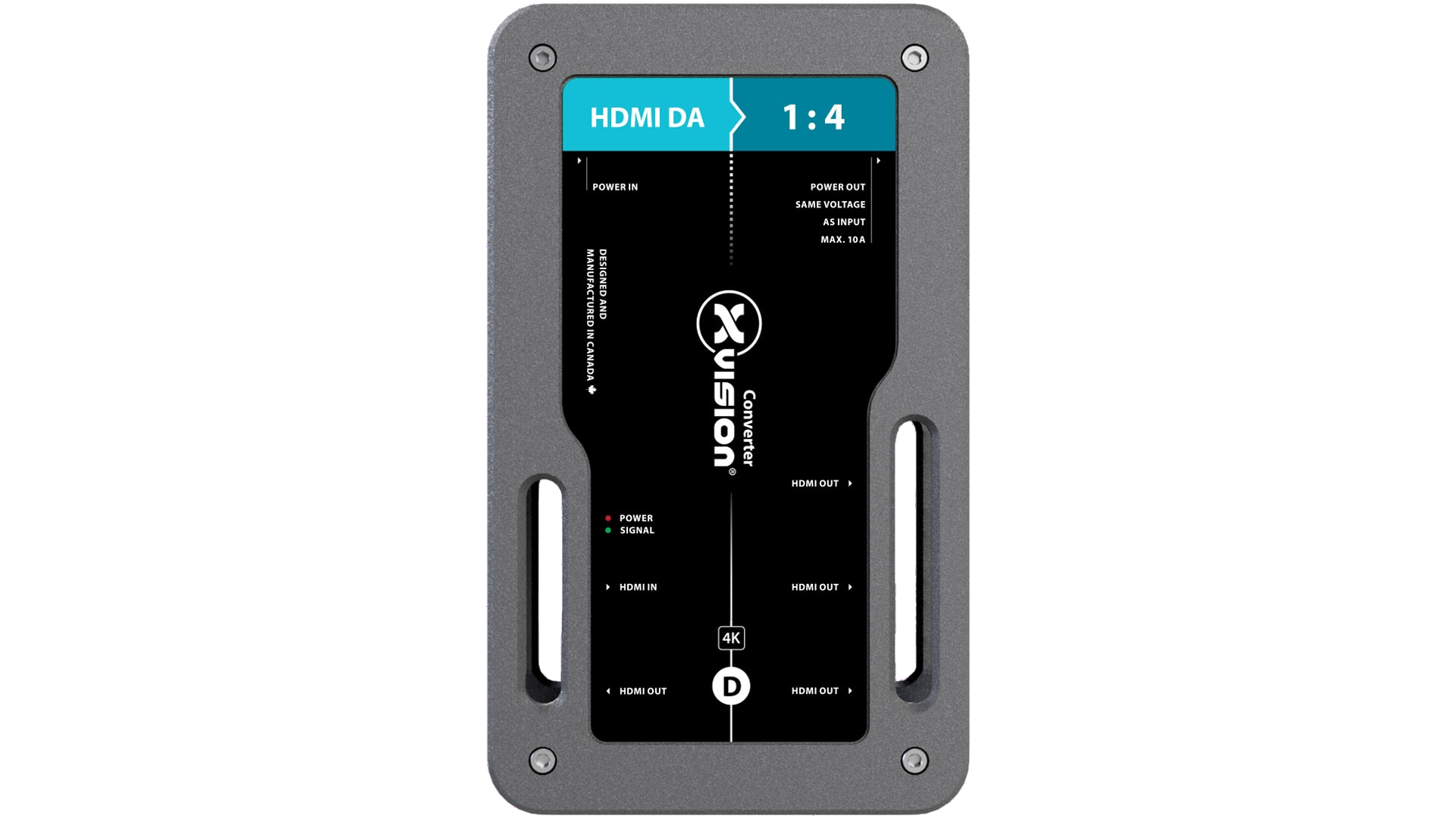 Theatrixx HDMI Distribution Amplifier 1:4