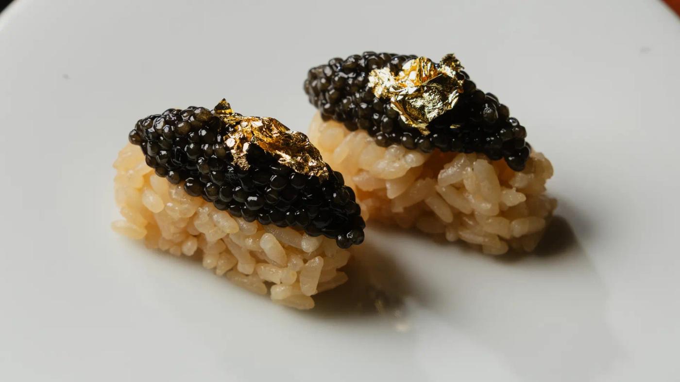 Nigiri de Caviar Baeri: el bocado más exclusivo de Arko