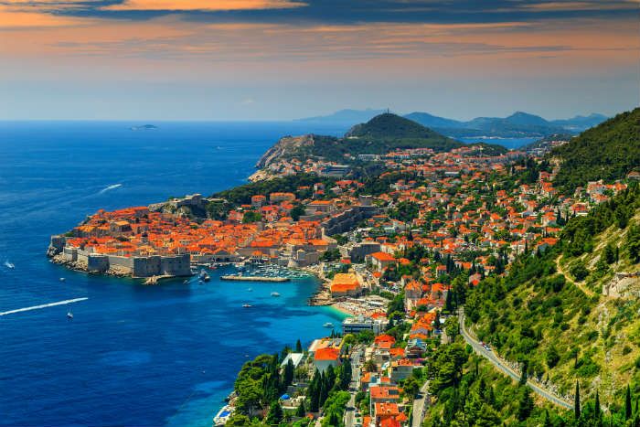 Dubrovnik and countryside, Croatia