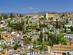 View over Granada city in Costa del Sol, Spain