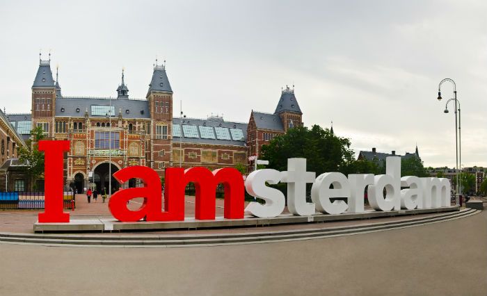 I Amsterdam sign